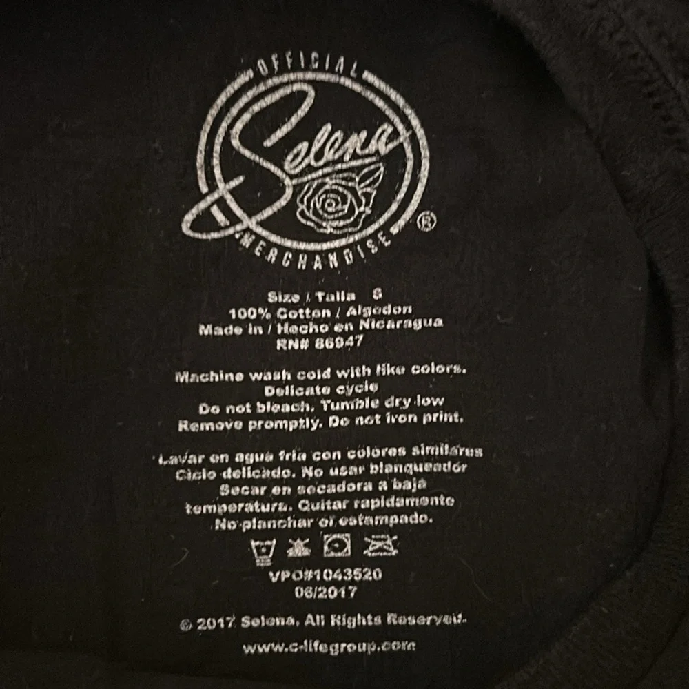 Selena Gomez Amor Prohibido black t- shirt size S. - Picture 4 of 4